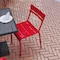 Flash Furniture Red All-Weather Armless Steel Dining Chair, 2PK 2-XU-CH-10318-RED-GG - alternate 5